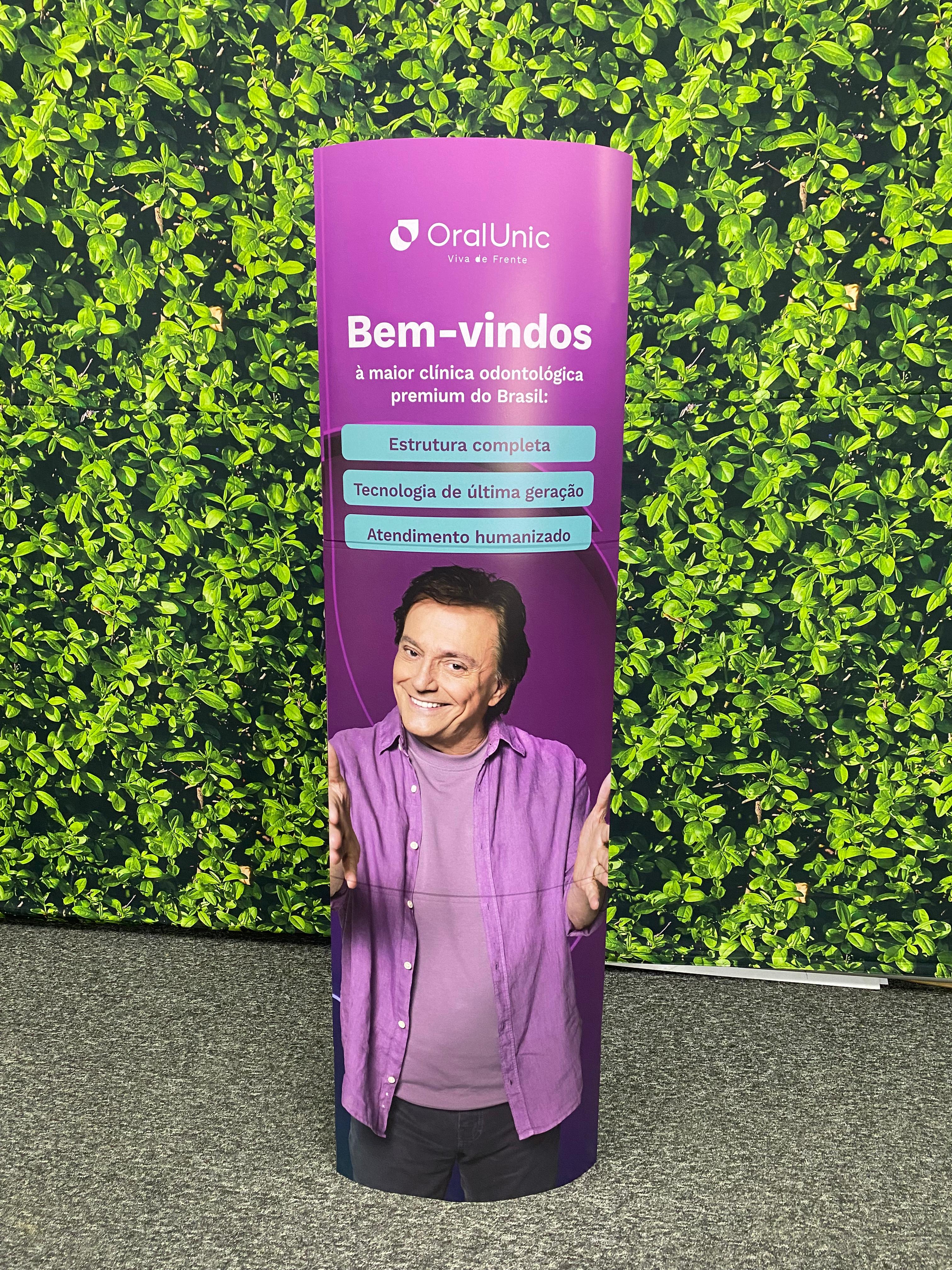 Aplicação Totem Elíptico Oral Unic